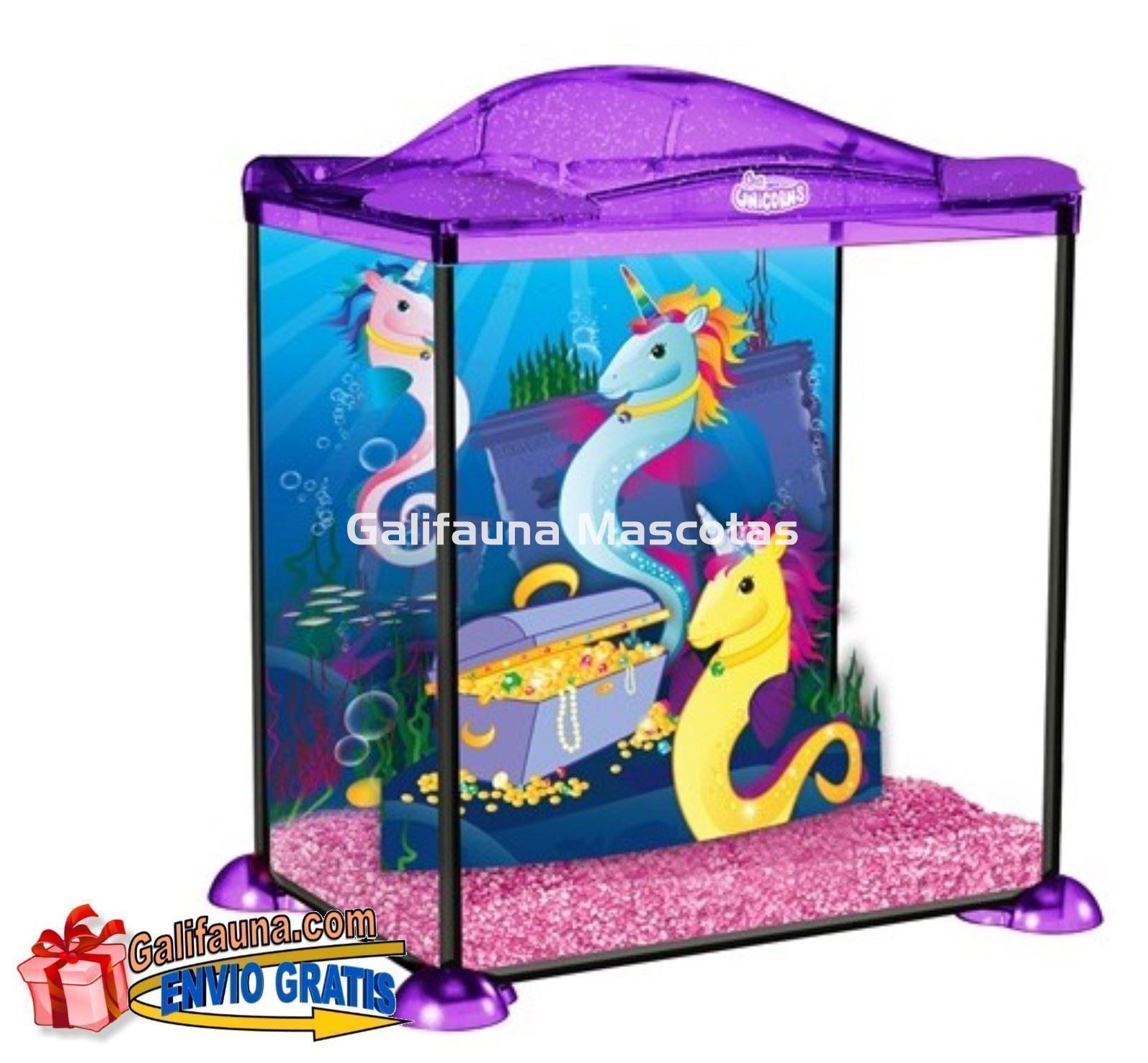 Kit acuario infantil UNICORNO MARINA. - Imagen 1