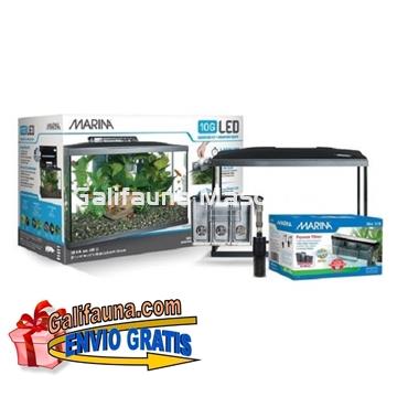 Kit acuario MARINA LED de 38 litros. - Imagen 1