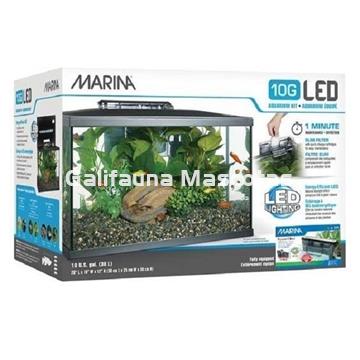 Kit acuario MARINA LED de 38 litros. - Imagen 2