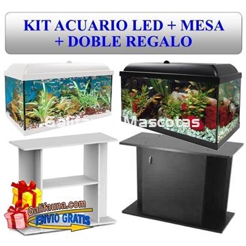 KIT AQUALED + MESA 100 L. + DOBLE REGALO. - Imagen 1