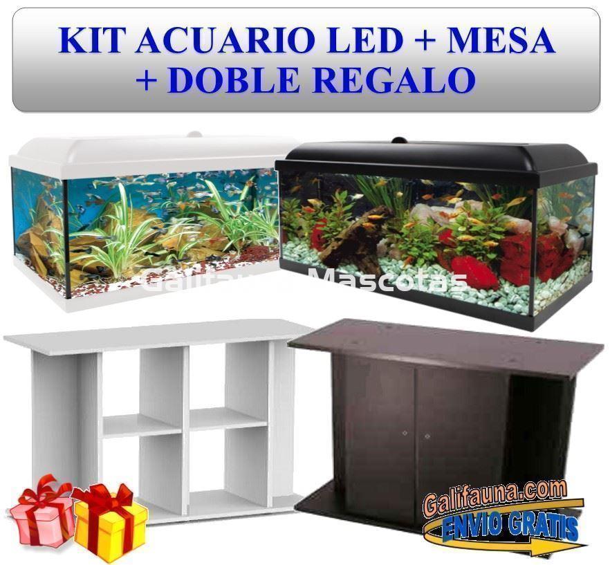 KIT AQUALED + MESA 240 L. + DOBLE REGALO. - Imagen 1