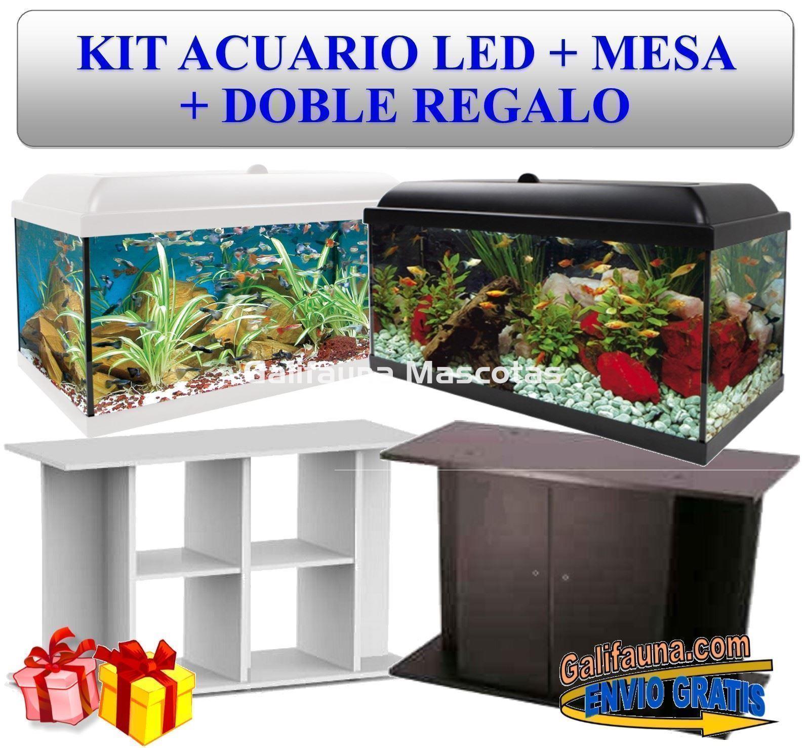 KIT AQUALED + MESA 300 L. + DOBLE REGALO. - Imagen 1