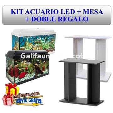 KIT AQUALED + MESA 45 L. + DOBLE REGALO. - Imagen 1