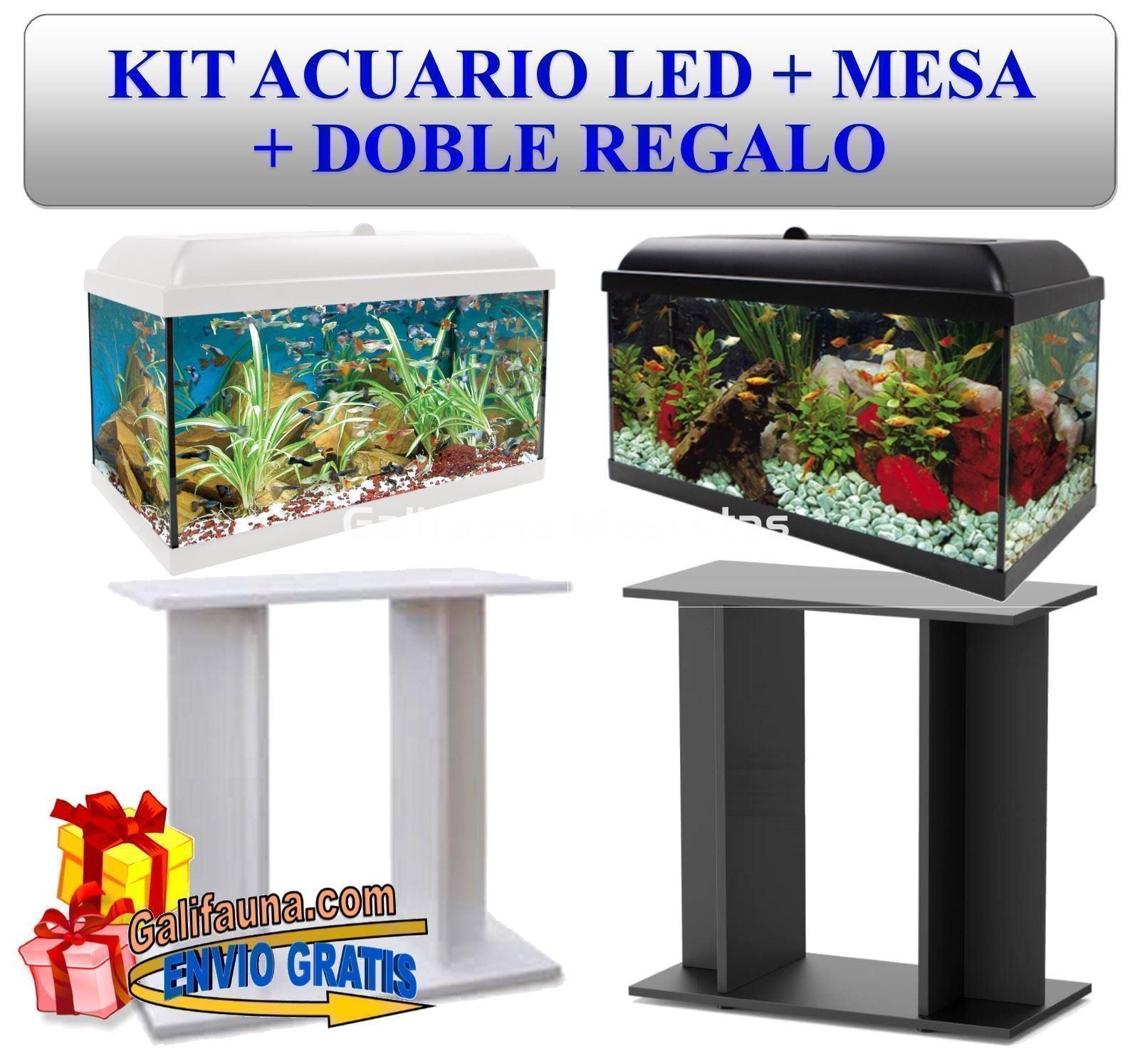 KIT AQUALED + MESA 68 L. + DOBLE REGALO. - Imagen 1