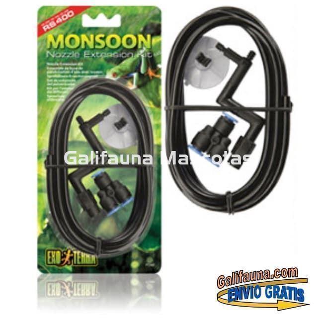 KIT BOQUILLA para SISTEMA DE LLUVIA MONSOON de EXO TERRA. - Imagen 1