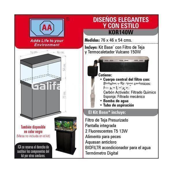 Kit completo AA Acuario Orient 140 litros. - Imagen 5