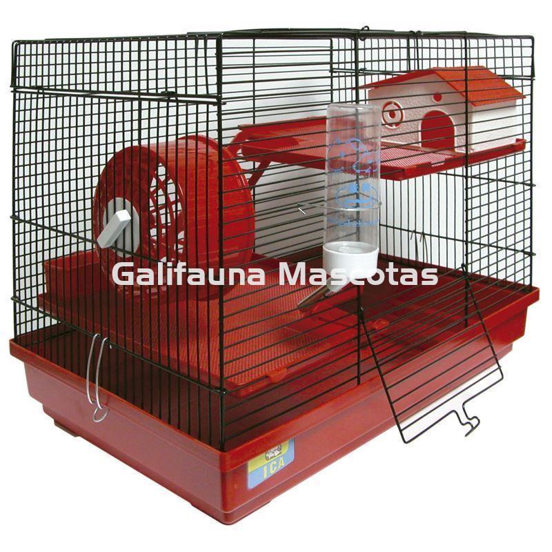 KIT Jaula para Hamsters y pequeños roedores (Incluye Alimento, Mineral, etc.) - Imagen 2