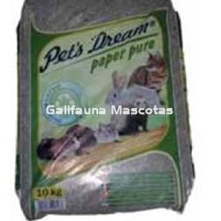 Litter de papel recliclado para gatos, roedores y aves - Imagen 1