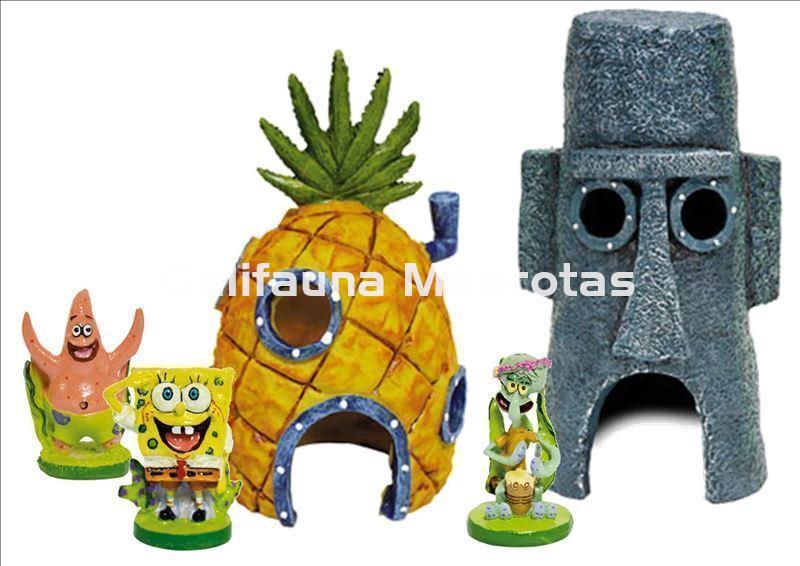 Lote Bob esponja, Calamardo y Patricio con sus casas. - Imagen 2