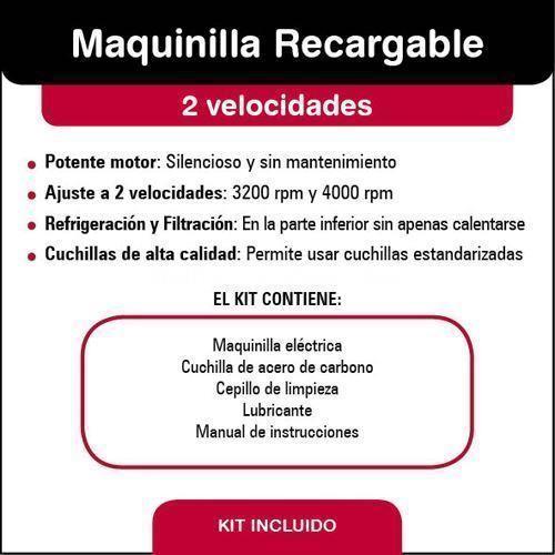 Maquinilla Profesional para corte de pelo. - Imagen 2