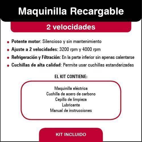 Maquinilla Profesional para corte de pelo. - Imagen 2