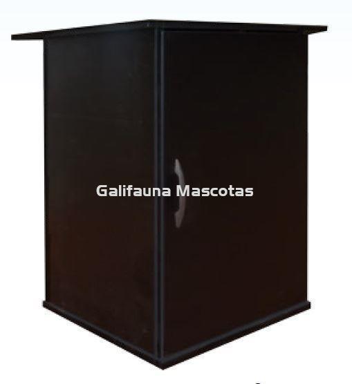 Mesa de acuario 60x60 Negra o blanca. Especial para acuarios cubo. Mueble para acuario. - Imagen 3