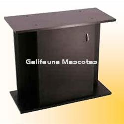 Mesa de acuario  80 x 35 cm. 80/120 litros aprox. Con puerta. - Imagen 1