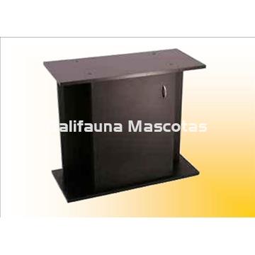 Mesa de acuario  80 x 35 cm. 80/120 litros aprox. Con puerta. - Imagen 1