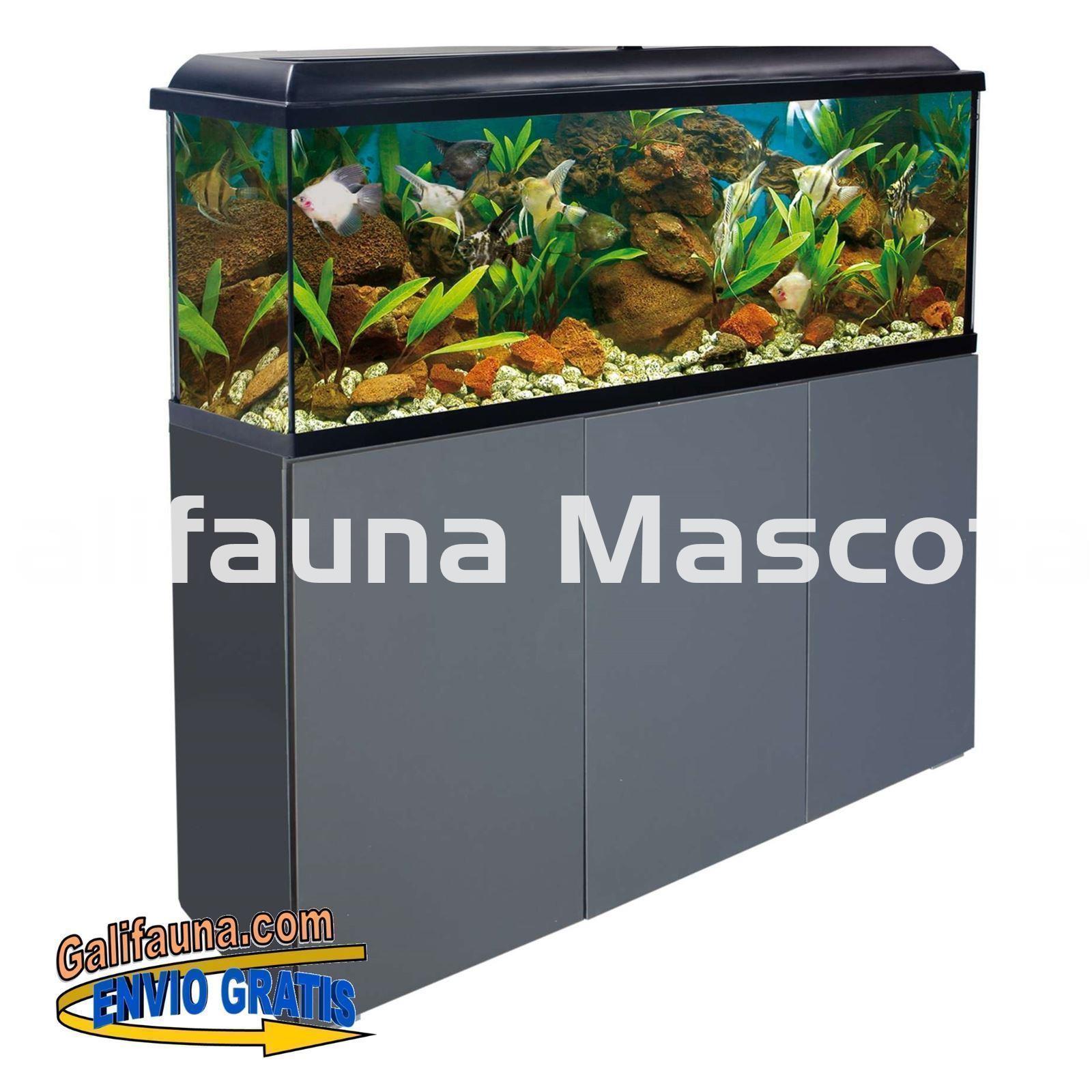 Mesa de acuario de 120 x 39,7 cm en varios colores. Mueble para acuario con sistema PUSH. - Imagen 3