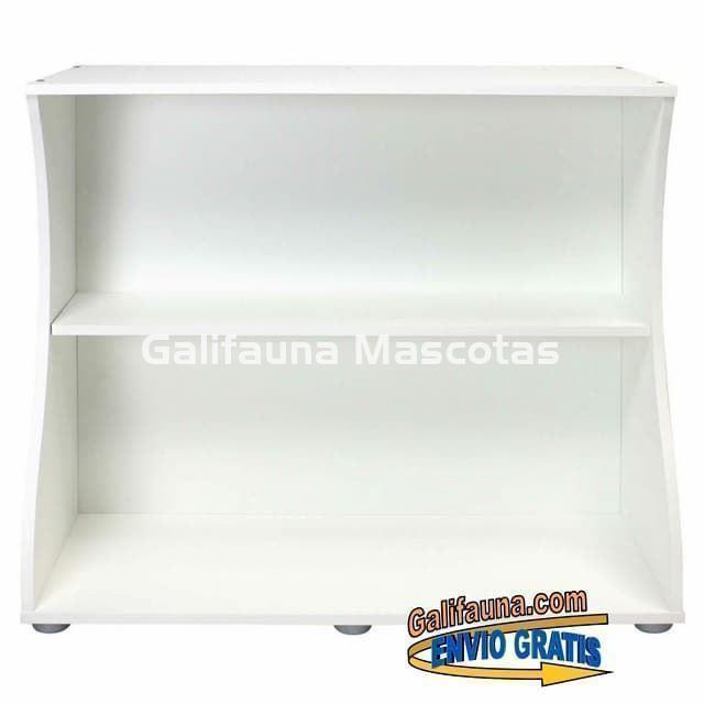 MESA DE DISEÑO FLEX sin puerta. 82,8 x 39,1 cm. Mueble para acuario. - Imagen 3