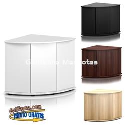 Mesa esquinera Juwel TRIGON de 70x70x98 y altura 73 cm. Mueble en esquina de 90 grados. - Imagen 1