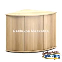 Mesa esquinera Juwel TRIGON de 70x70x98 y altura 73 cm. Mueble en esquina de 90 grados. - Imagen 2