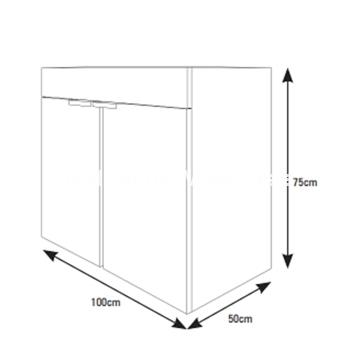 Mesas para acuarios 2 PUERTAS PREMIUM - Imagen 2
