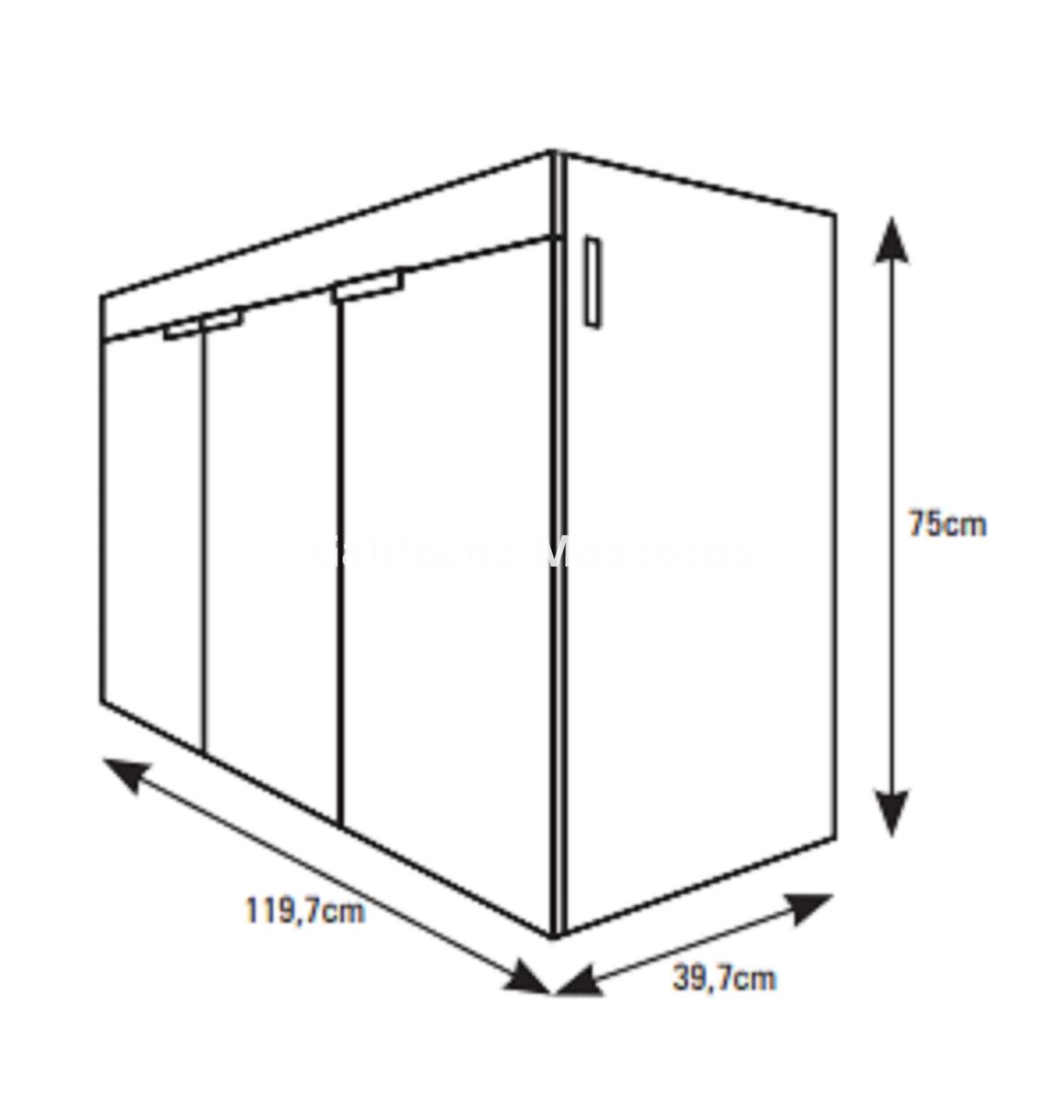 Mesas para acuarios 3 PUERTAS PREMIUM - Imagen 4