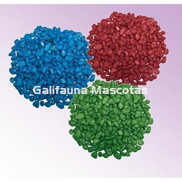 Mini grava colores varios en bolsa de 2 kg de 1,5 mm de expesor - Imagen 1