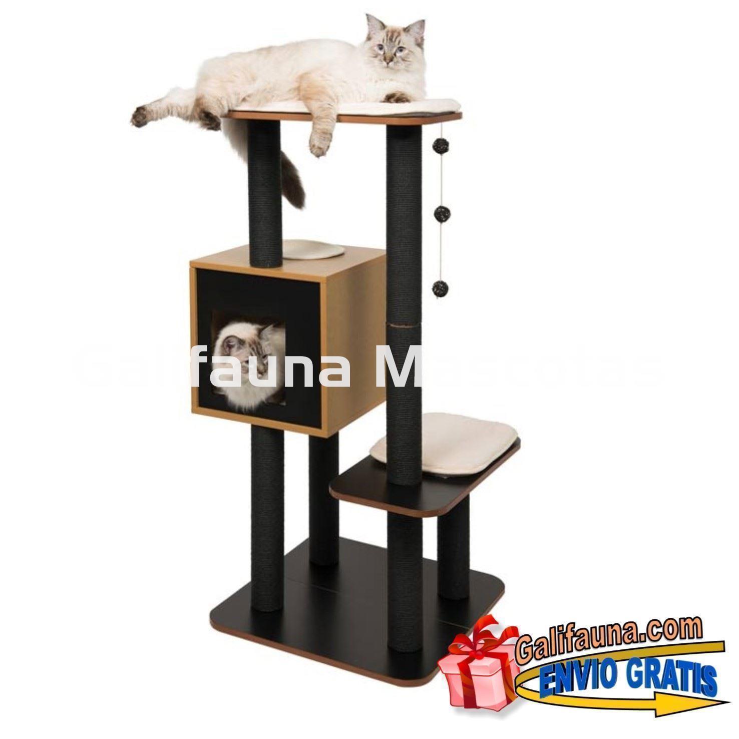Mueble Rascador Grande para gatos V-HIGH BASE VESPER - Imagen 1
