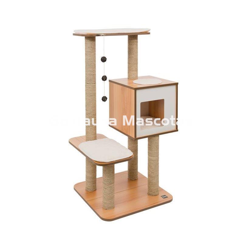 Mueble Rascador Grande para gatos V-HIGH BASE VESPER - Imagen 4