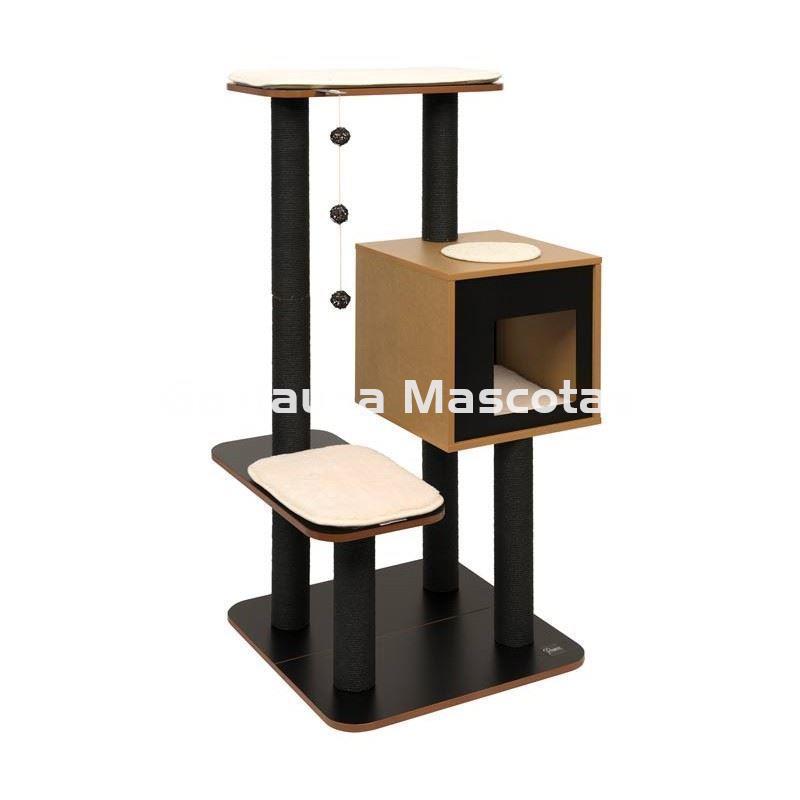 Mueble Rascador Grande para gatos V-HIGH BASE VESPER - Imagen 6