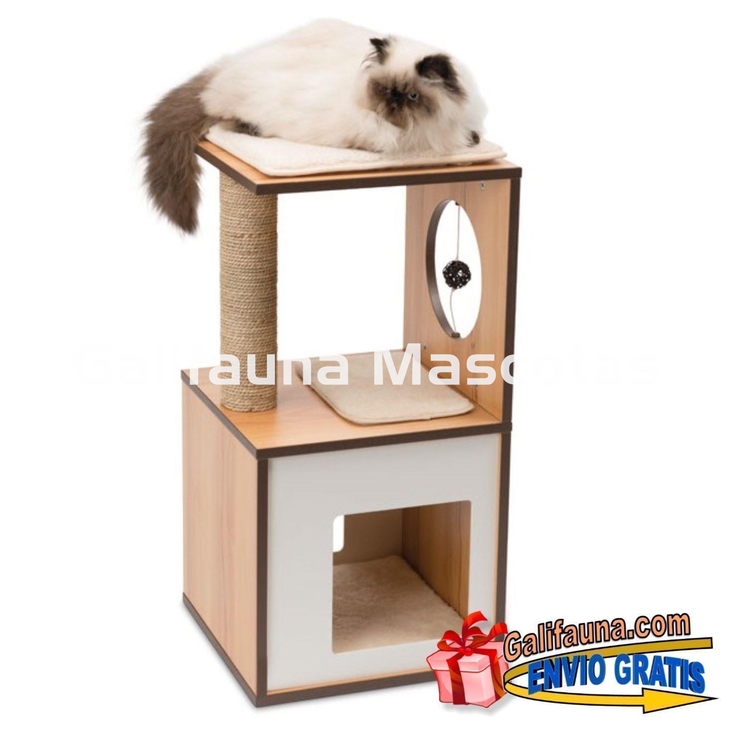 Mueble Rascador para gatos V-BOX PEQUEÑO VESPER - Imagen 1