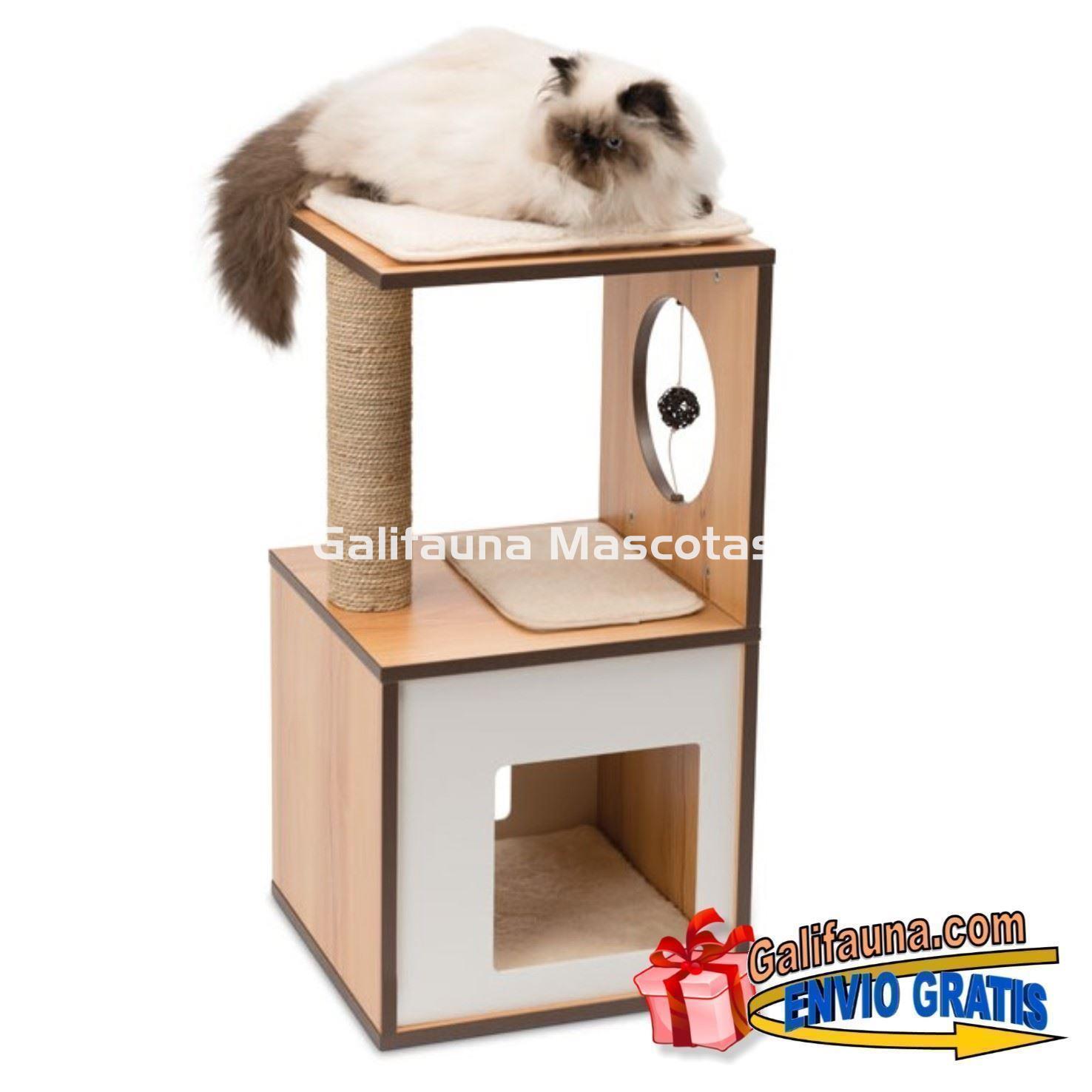 Mueble Rascador para gatos V-BOX PEQUEÑO VESPER - Imagen 1