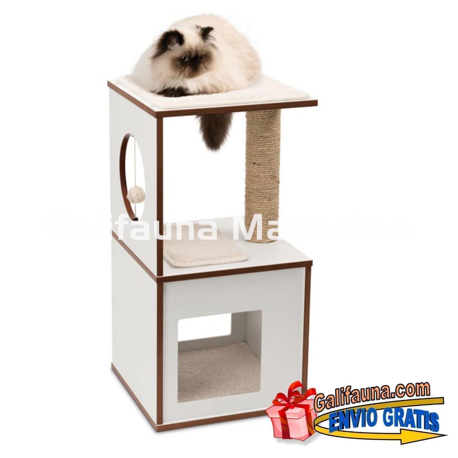 Mueble Rascador para gatos V-BOX PEQUEÑO VESPER - Imagen 2
