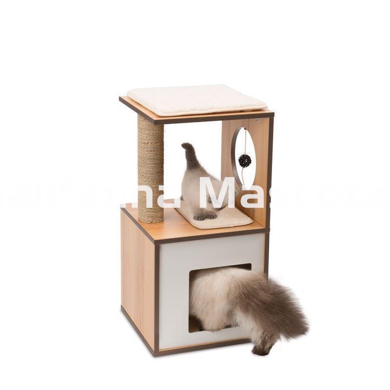 Mueble Rascador para gatos V-BOX PEQUEÑO VESPER - Imagen 3