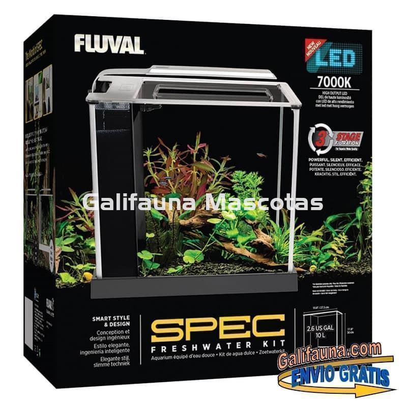 NANO ACUARIO FLUVAL SPEC 10 litros. Elegancia y diseño en un práctico acuario. - Imagen 4