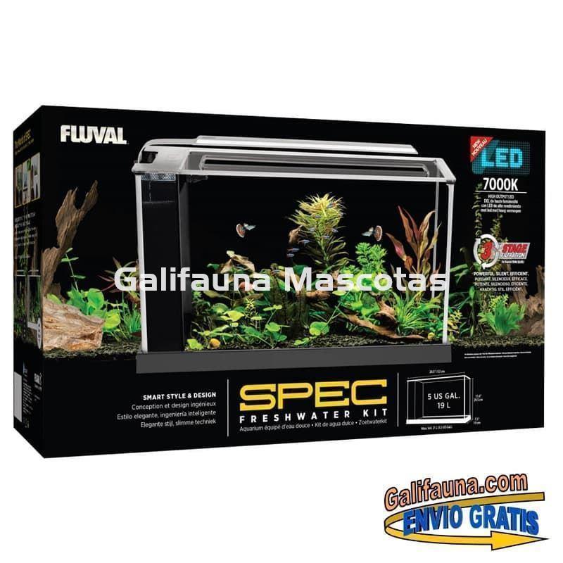 NANO ACUARIO FLUVAL SPEC 19 litros. Elegancia y diseño en un práctico acuario. - Imagen 5