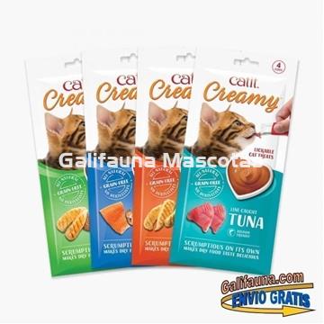 Pack de 48 Snacks CATIT CREAMY SNACK CREMOSO de ATUN. - Imagen 2