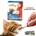 Pack de 50 Snacks CATIT CREAMY SNACK CREMOSO de SALMON y GAMBAS. - Imagen 1