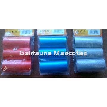 Pack de 9 rollos de bolsas recogida de excrementos. - Imagen 1