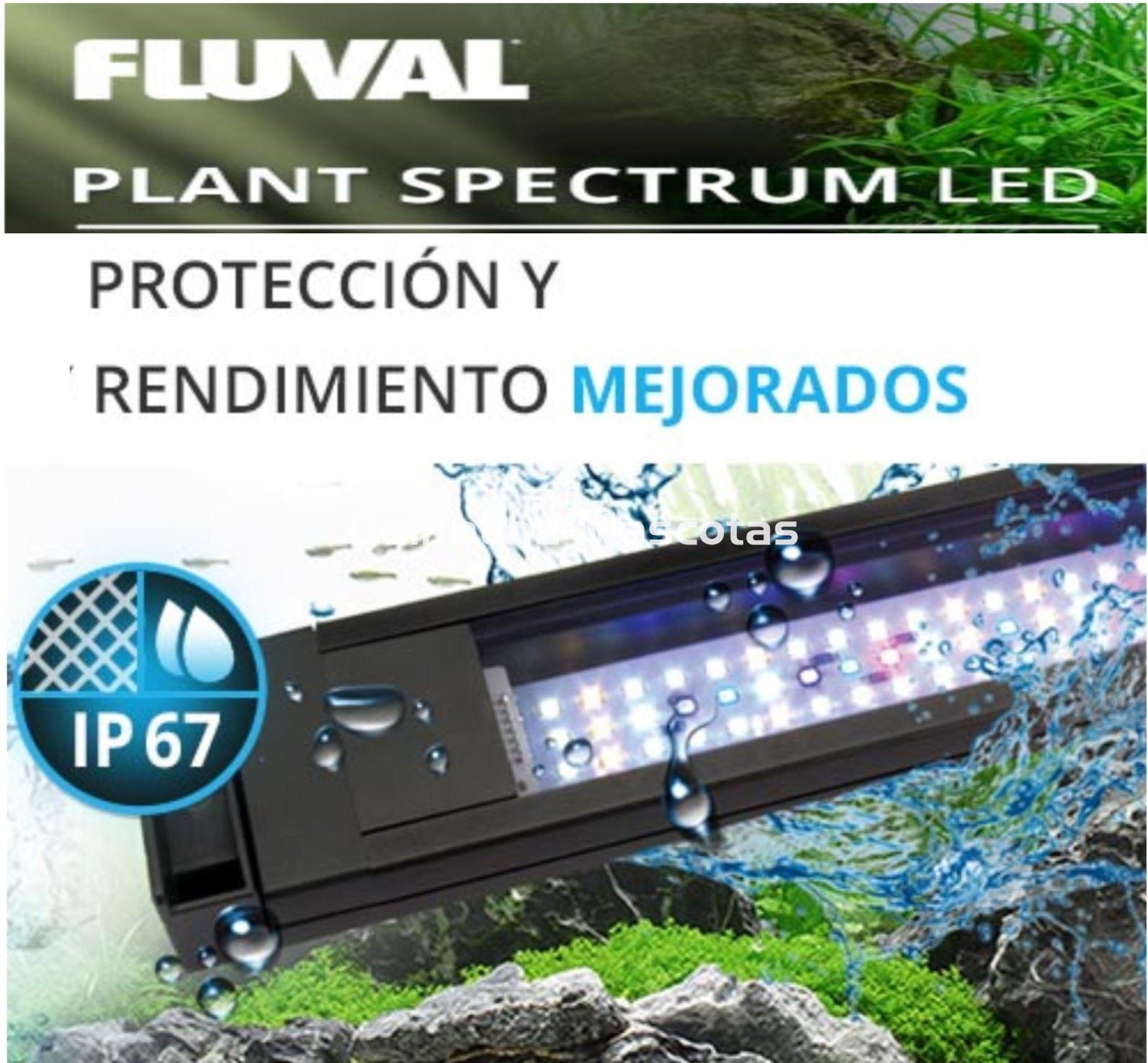 PANTALLA LED BLUETOOTH FLUVAL PLANT SPECTRUM 3. Especial plantación. APP Fluval. Brazos extensibles. - Imagen 4