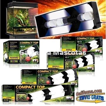 Pantalla para terrarios COMPACT TOP de EXO TERRA. Varias medidas. - Imagen 1