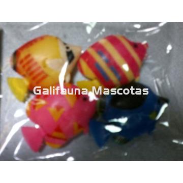Peces de colores flotantes. Blister de 4 peces. - Imagen 2
