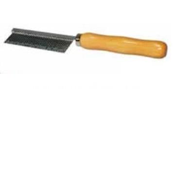 Peine con mango de madera. - Imagen 1