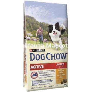 Pienso DOG CHOW Active Pollo. Altos niveles de energía. - Imagen 1