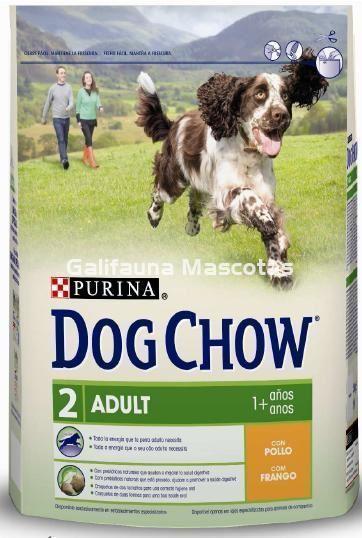 Pienso DOG CHOW Adulto Pollo. Alimento para perro. - Imagen 1