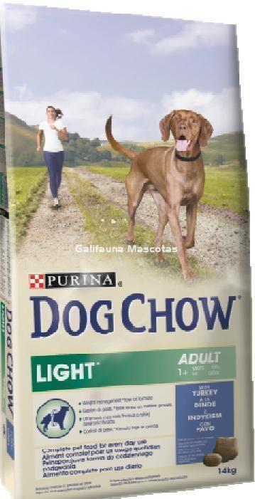 Pienso DOG CHOW Light Pavo. Especial para dietas. - Imagen 1