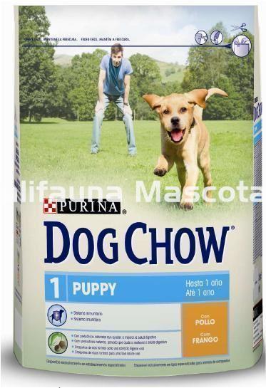 Pienso DOG CHOW Puppy Pollo. Alimento para perro. - Imagen 1