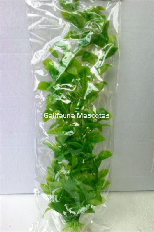 Planta de plástico 20 cm. para acuario. Decoración Acuarios. - Imagen 1