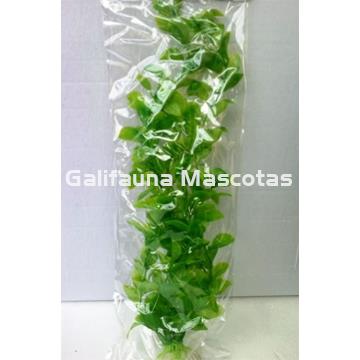 Planta de plástico 20 cm. para acuario. Decoración Acuarios. - Imagen 1