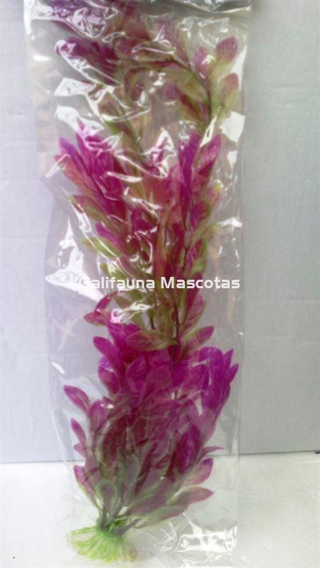 Planta de plástico 20 cm. para acuario. Decoración Acuarios. - Imagen 5