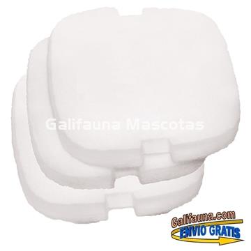 Prefiltros de foamex blanco para  HYDRA FILTRON - Esponjas blancas. - Imagen 1
