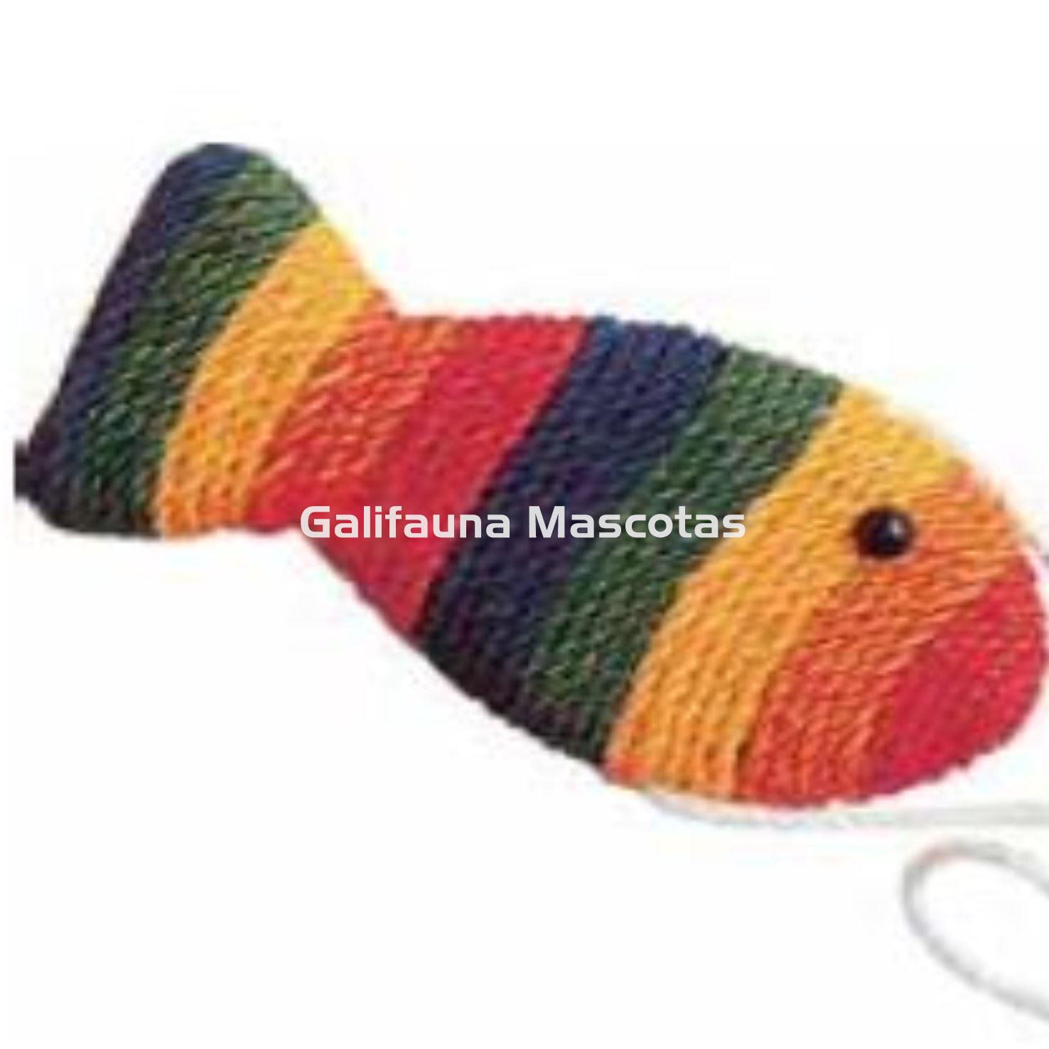 Rascador para gato. Md. peixe multicolor. - Imagen 1